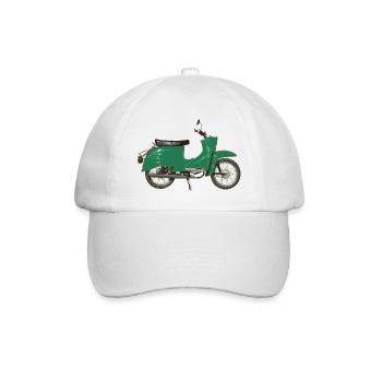 Schwalli grün KR51/2 - Baseballkappe - Weiß/Weiß - Vorne