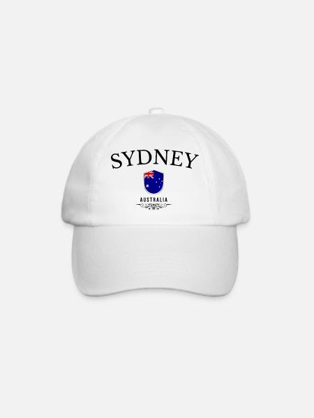 Souvenir Sydney, Sydney, Australien - Baseballkappe - Weiß/Weiß