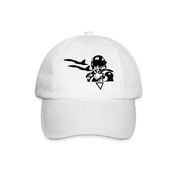 Pilot - Baseballkappe - Weiß/Weiß - Vorne