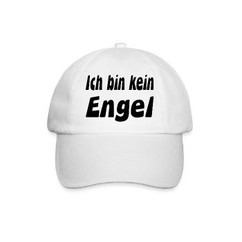 Engel - Baseballkappe - Weiß/Weiß - Vorne
