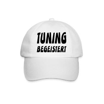 Tuning - Baseballkappe - Weiß/Weiß - Vorne