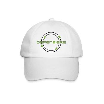 Spender - Baseballkappe - Weiß/Weiß - Vorne