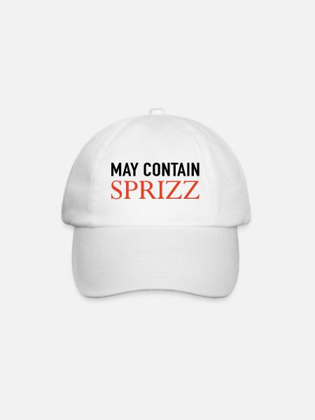 May Contain Sprizz - Baseballkappe - Weiß/Weiß