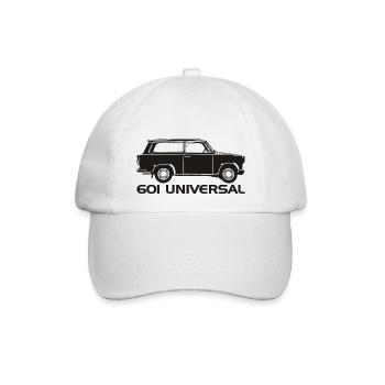  601 Kombi Trabi - Baseballkappe - Weiß/Weiß - Vorne