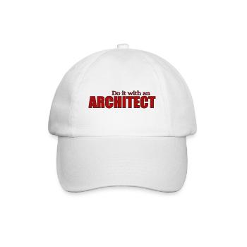 ARCHITECT - Baseballkappe - Weiß/Weiß - Vorne