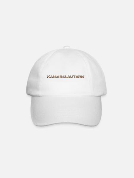 Kaiserslautern Hund - Baseballkappe - Weiß/Weiß