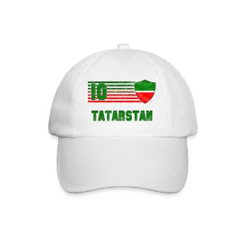 Tatarstan Fußball Mannschaft - Baseballkappe - Weiß/Weiß - Vorne