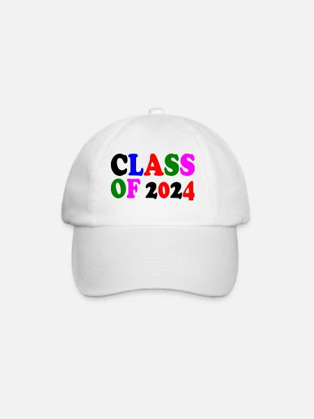 Class of 2024 - Baseballkappe - Weiß/Weiß