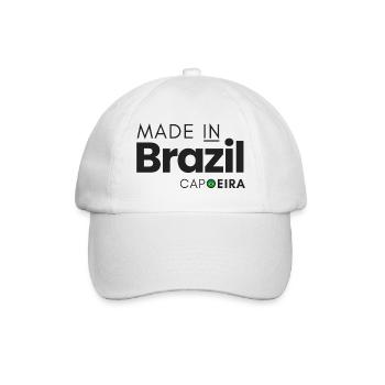 Made in Brazil - Capoeira - Baseballkappe - Weiß/Weiß - Vorne