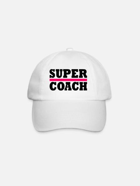Coach - Baseballkappe - Weiß/Weiß