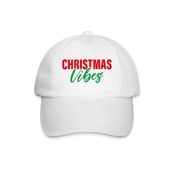Weihnachtliche Stimmung - Baseballkappe - Weiß/Weiß - Vorne