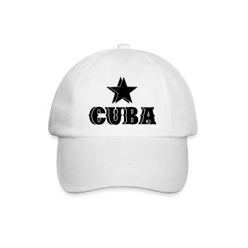 Cuba - Baseballkappe - Weiß/Weiß - Vorne
