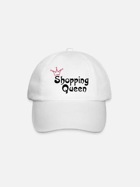 SHOPPING QUEEN - Baseballkappe - Weiß/Weiß