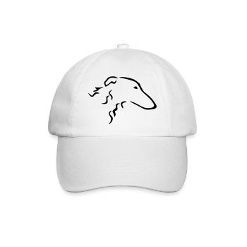 Barsoi - Baseballkappe - Weiß/Weiß - Vorne