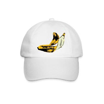 Banana Peel - Baseballkappe - Weiß/Weiß - Vorne