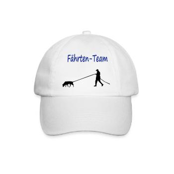 Faehrtenhund_cb - Baseballkappe - Weiß/Weiß - Vorne