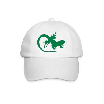salamander - Baseballkappe - Weiß/Weiß - Vorne