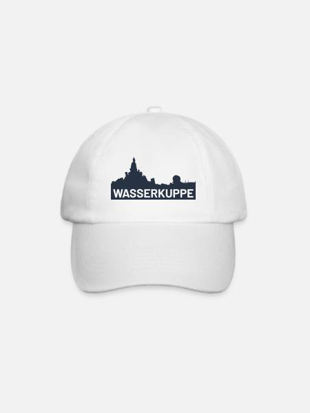 Wasserkuppe Rhön - Baseballkappe - Weiß/Weiß