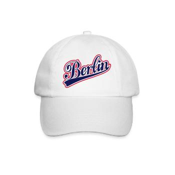 Berlin - Baseballkappe - Weiß/Weiß - Vorne