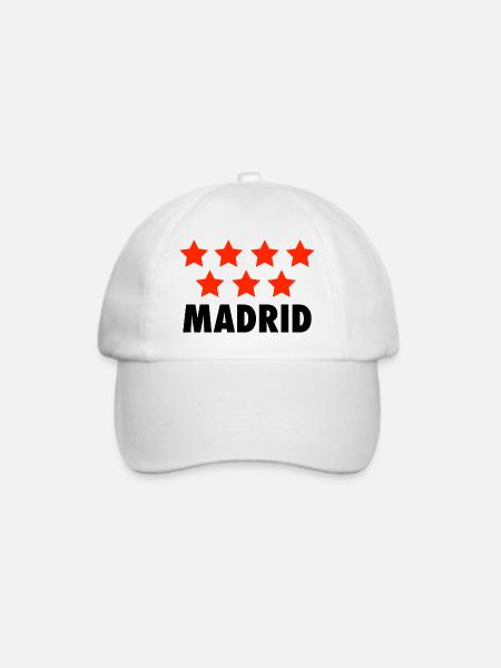 Madrid - Baseballkappe - Weiß/Weiß