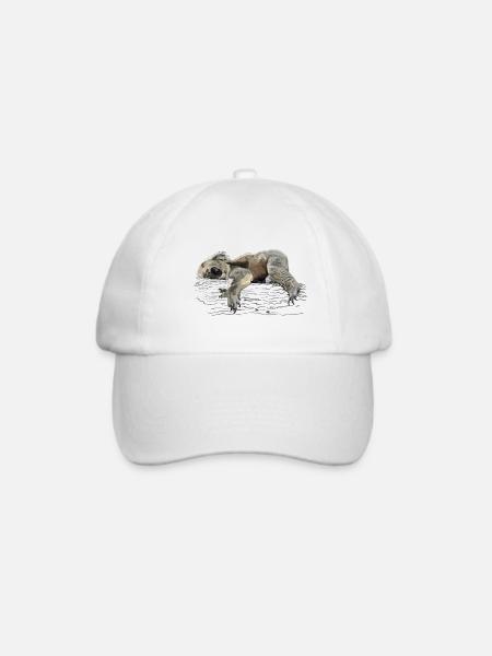 Koala - Baseballkappe - Weiß/Weiß