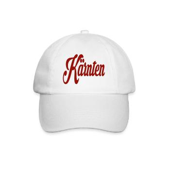 Kärnten - Baseballkappe - Weiß/Weiß - Vorne