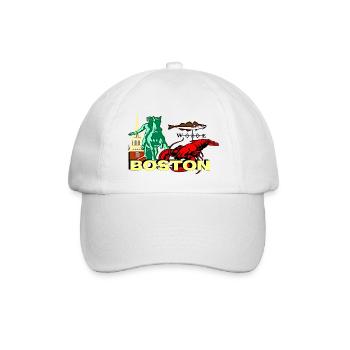 Boston - Baseballkappe - Weiß/Weiß - Vorne