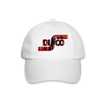 Disco - Baseballkappe - Weiß/Weiß - Vorne