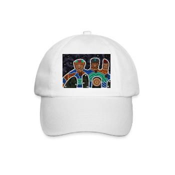 Freundschaft - Baseballkappe - Weiß/Weiß - Vorne