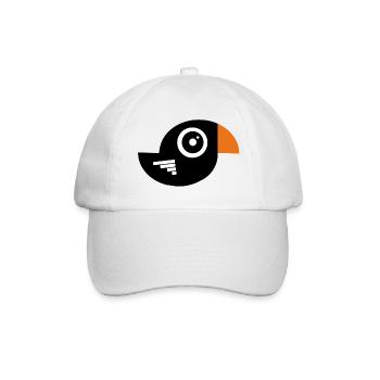 Bird - Baseballkappe - Weiß/Weiß - Vorne