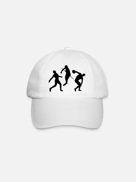 Leichtathletik - Baseballkappe - Weiß/Weiß
