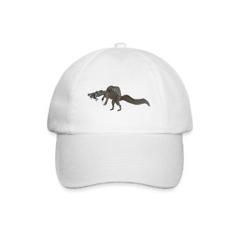 Spinosaurus 2020 wissenschaftliche Entdeckung - Baseballkappe - Weiß/Weiß - Vorne