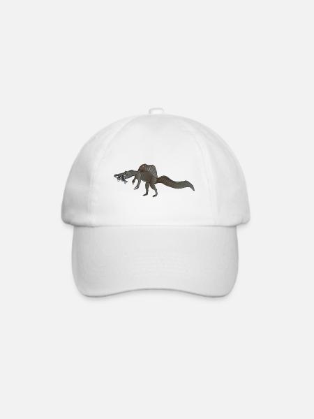 Spinosaurus 2020 wissenschaftliche Entdeckung - Baseballkappe - Weiß/Weiß