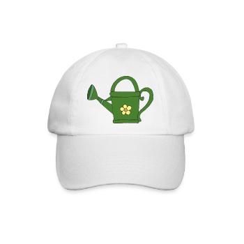 gießkanne - Baseballkappe - Weiß/Weiß - Vorne