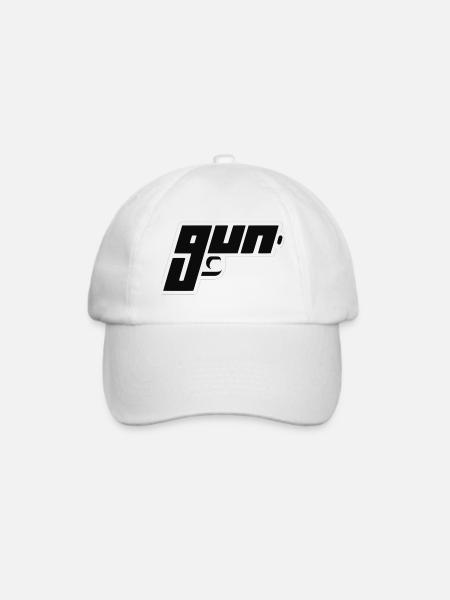 Gun - Baseballkappe - Weiß/Weiß