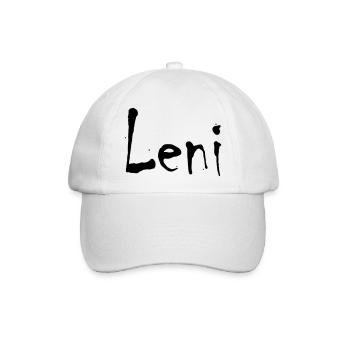 Leni - Baseballkappe - Weiß/Weiß - Vorne