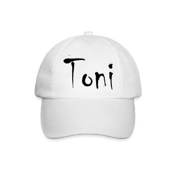 Toni - Baseballkappe - Weiß/Weiß - Vorne