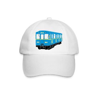 Kiewer U-Bahn - Baseballkappe - Weiß/Weiß - Vorne