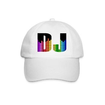 DJ Bunter Equalizer - Baseballkappe - Weiß/Weiß - Vorne