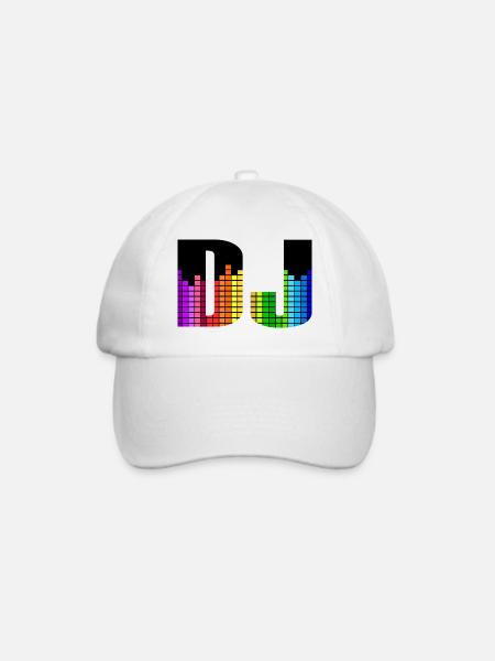 DJ Bunter Equalizer - Baseballkappe - Weiß/Weiß