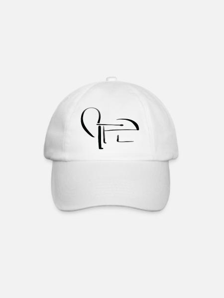 By Heart - Baseballkappe - Weiß/Weiß