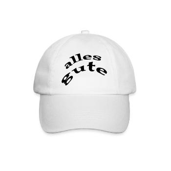 alles gute - Baseballkappe - Weiß/Weiß - Vorne