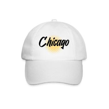 Chicago - Baseballkappe - Weiß/Weiß - Vorne
