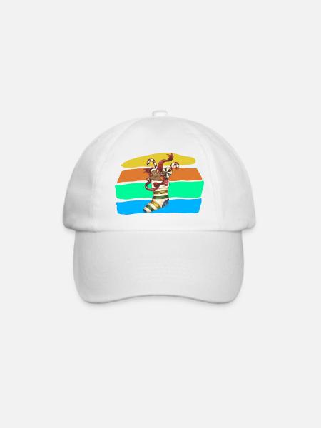 Weihnachten - Baseballkappe - Weiß/Weiß