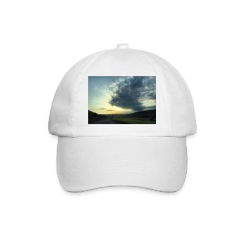 wetter und kunst - Baseballkappe - Weiß/Weiß - Vorne