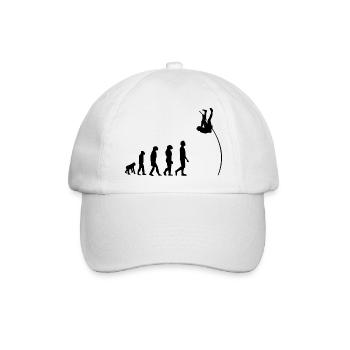 Stabhochsprung Evolution - Baseballkappe - Weiß/Weiß - Vorne