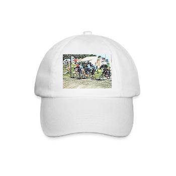 BMX (Begriffsklärung - Baseballkappe - Weiß/Weiß - Vorne