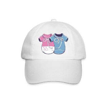 Baby-Outfits - Baseballkappe - Weiß/Weiß - Vorne