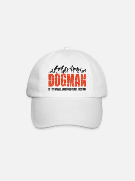 DOGMAN - Baseballkappe - Weiß/Weiß