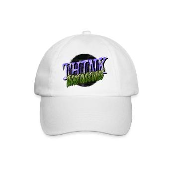 admin computer programming - Baseballkappe - Weiß/Weiß - Vorne